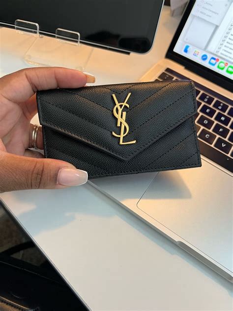 small ysl logo wallet|YSL small wallet nordstrom.